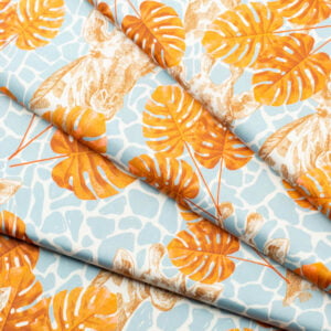 Punto seda hoja helecho