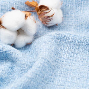 Tweed basico azul celeste